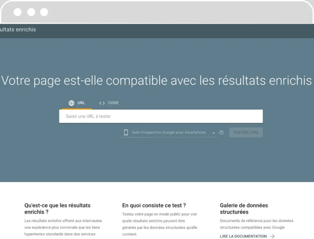 Testeur de données enrichies