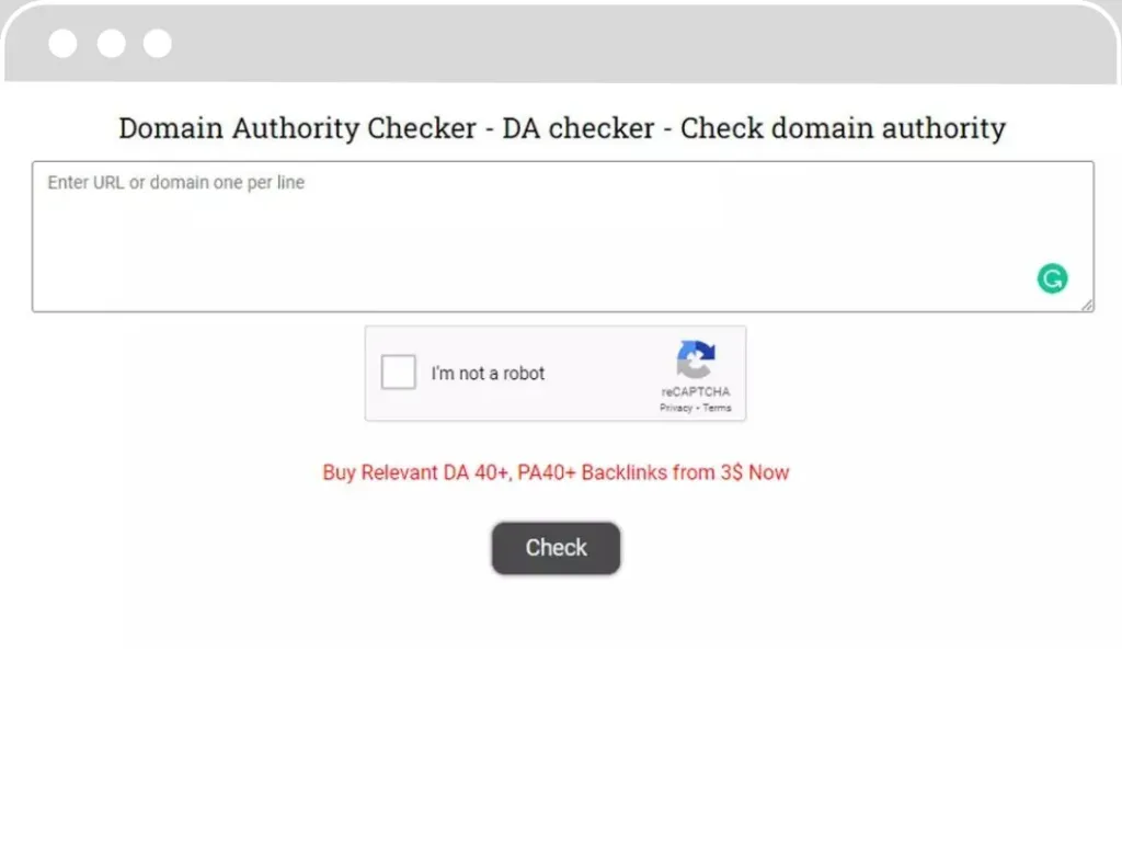 Domain Age Checker