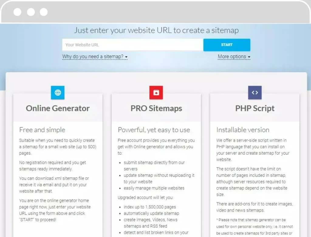XML Sitemap Generator