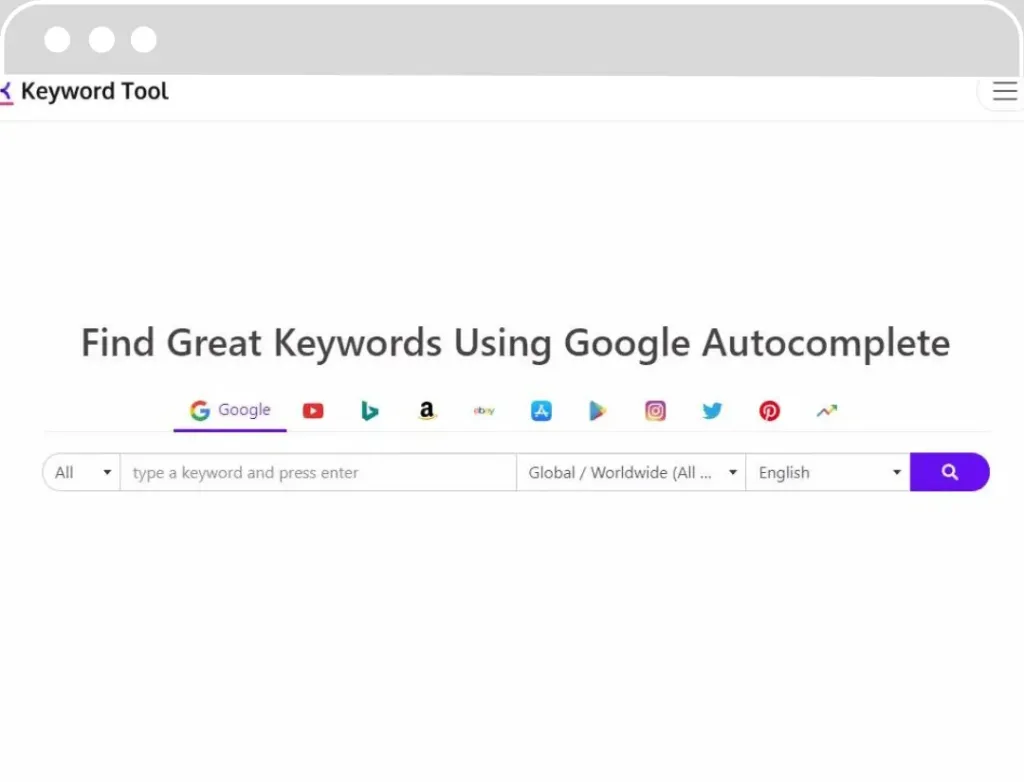 KeywordTool.io