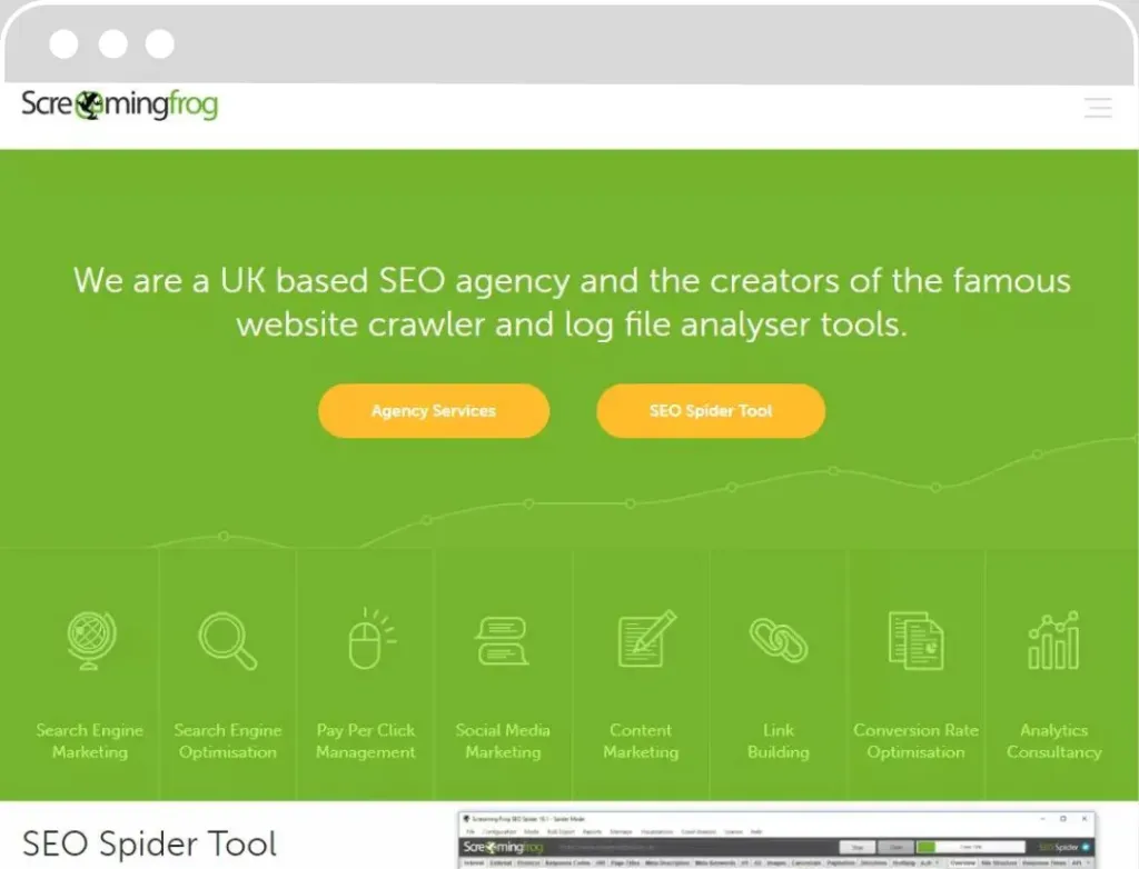 Screaming Frog SEO Spider